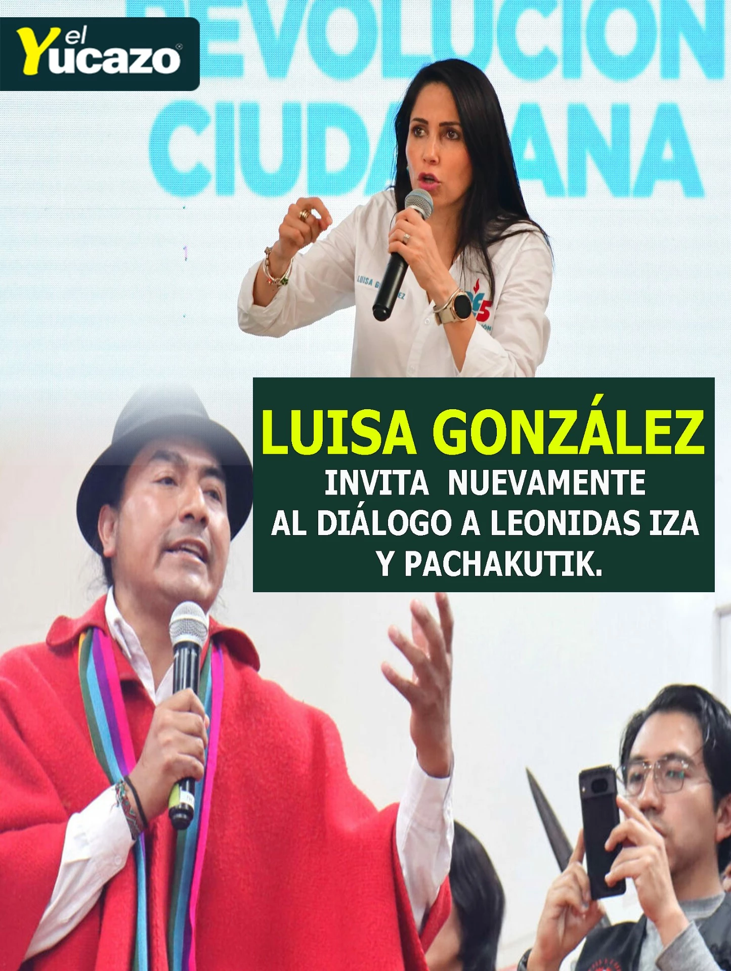 Lee más sobre el artículo Luisa González invita al diálogo nuevamente: «Podemos sentarnos con Pachakutik y Leonidas Iza»