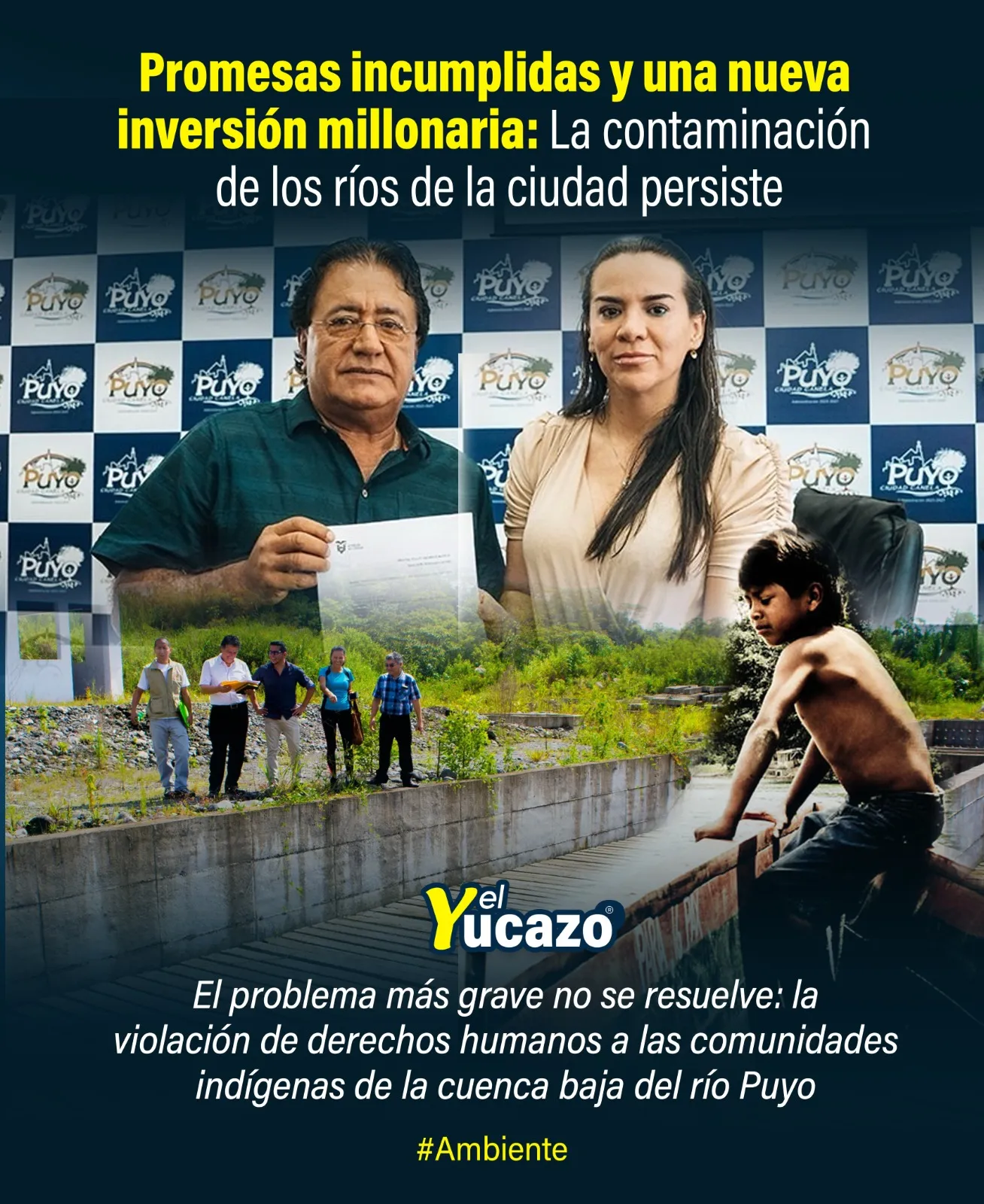 Lee más sobre el artículo Promesas incumplidas y una nueva inversión millonaria: La contaminación de los ríos de la ciudad persiste.