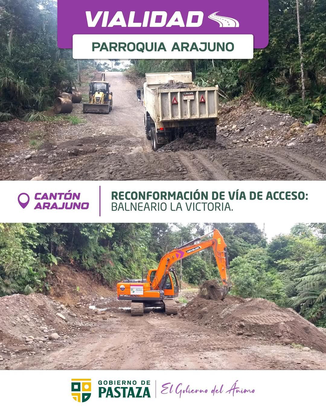Lee más sobre el artículo RECONFORMACIÓN DE  VÍA DE ACCESO: BALNEARIO LA VICTORIA.