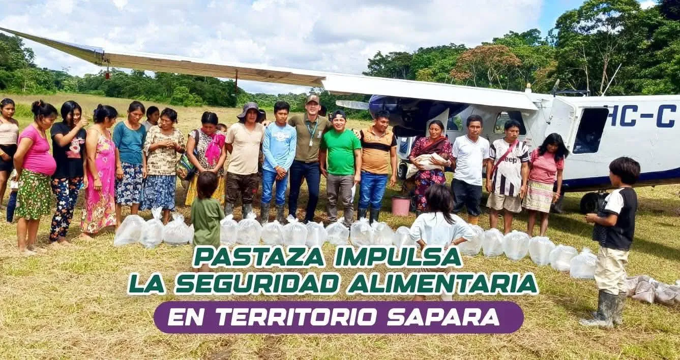 Lee más sobre el artículo Apoyo para nuestras comunidades Saparas.