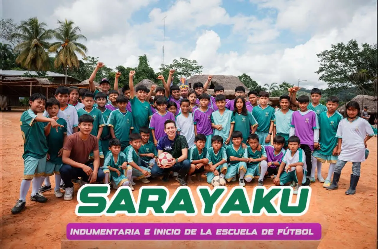 Lee más sobre el artículo SARAYAKU – INDUMENTARIA E INICIO DE LA ESCUELA DE FUTBOL.