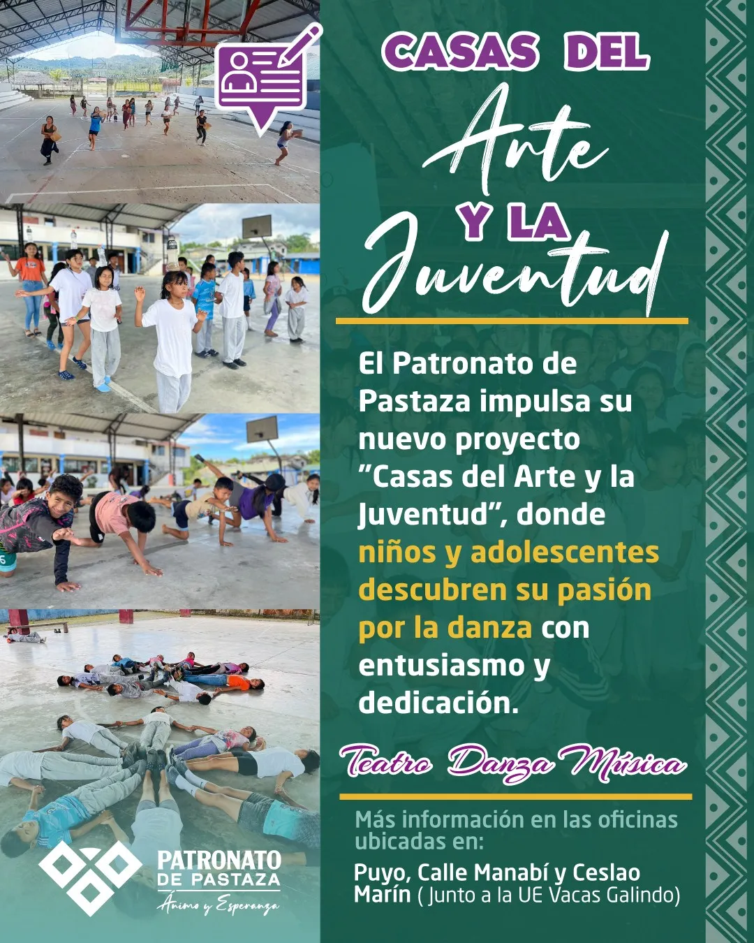 Lee más sobre el artículo CASAS DEL ARTE Y LA JUVENTUD.