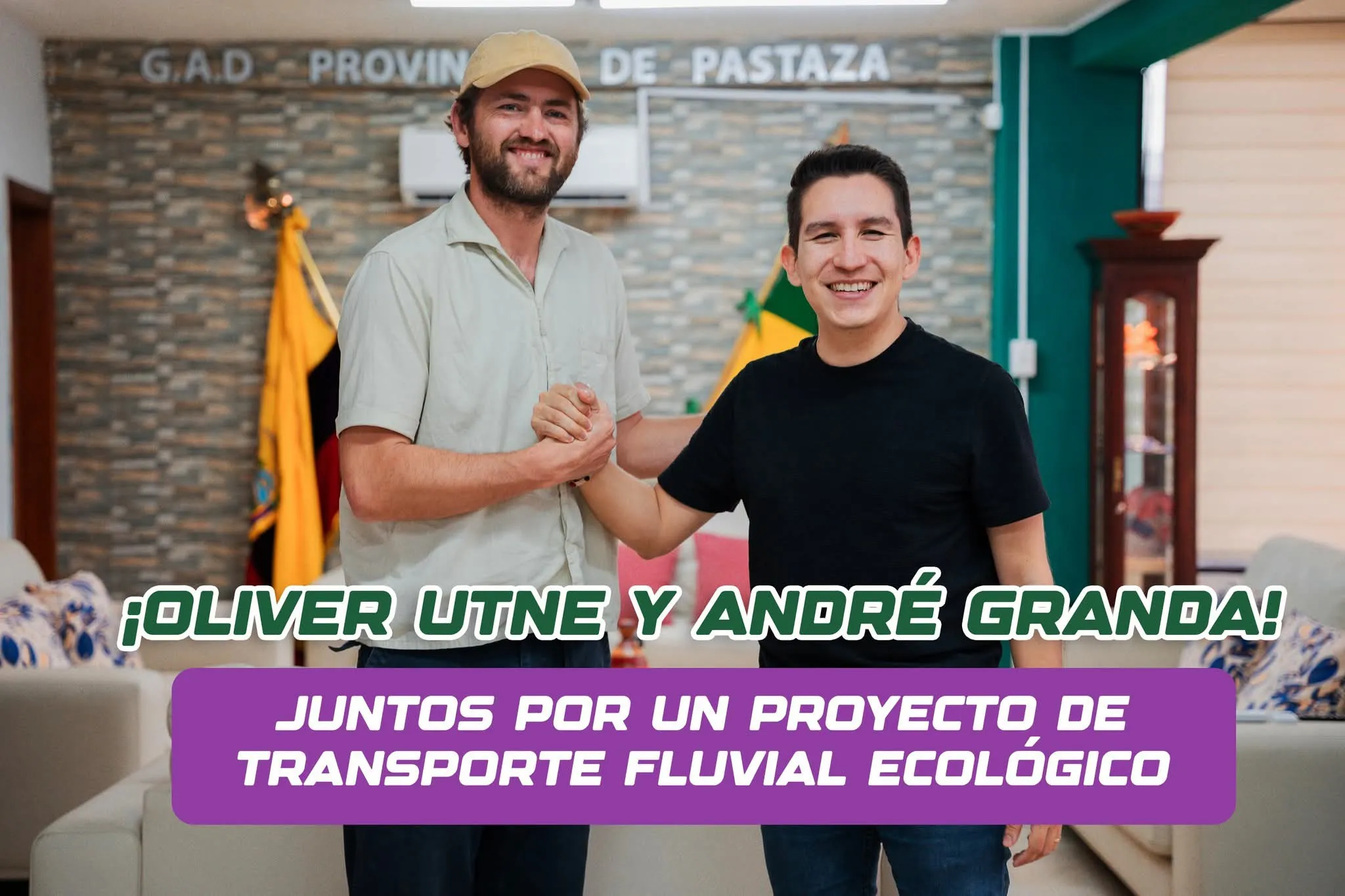 Lee más sobre el artículo La Prefectura y la Fundación Kara Solar refuerzan su relación hacia una visión colectiva para implementar una red de transporte fluvial con energía solar, comunitaria en la provincia
