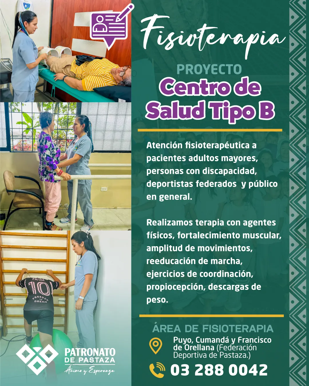 Lee más sobre el artículo ENTÉRATE – FISIOTERAPIA