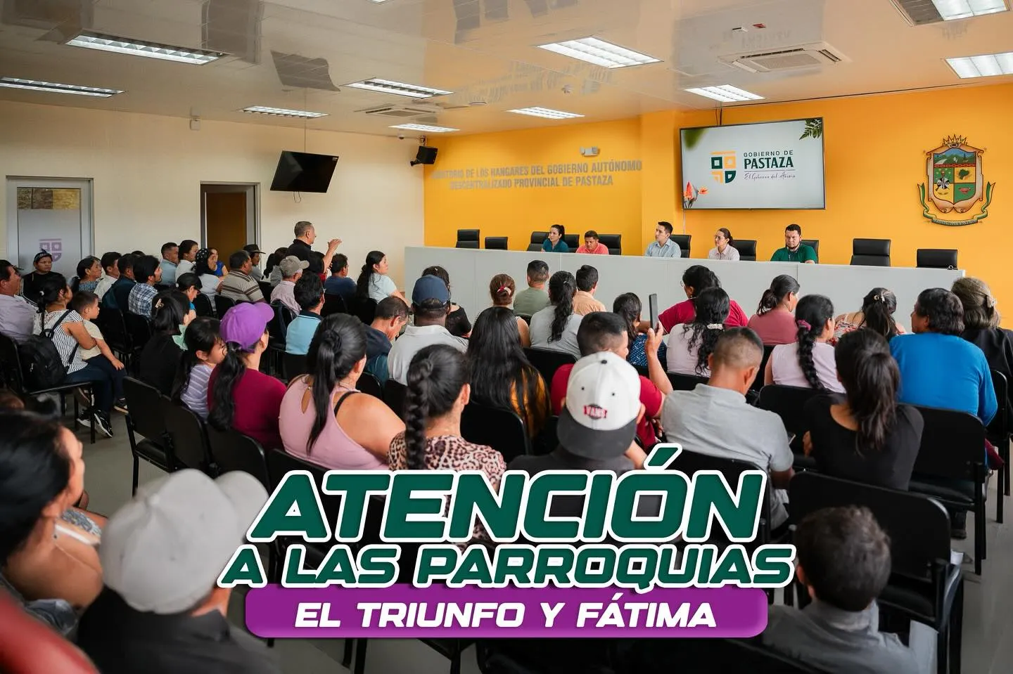 Lee más sobre el artículo Fátima y El Triunfo estuvieron presentes en una mesa de trabajo con el prefecto de Pastaza