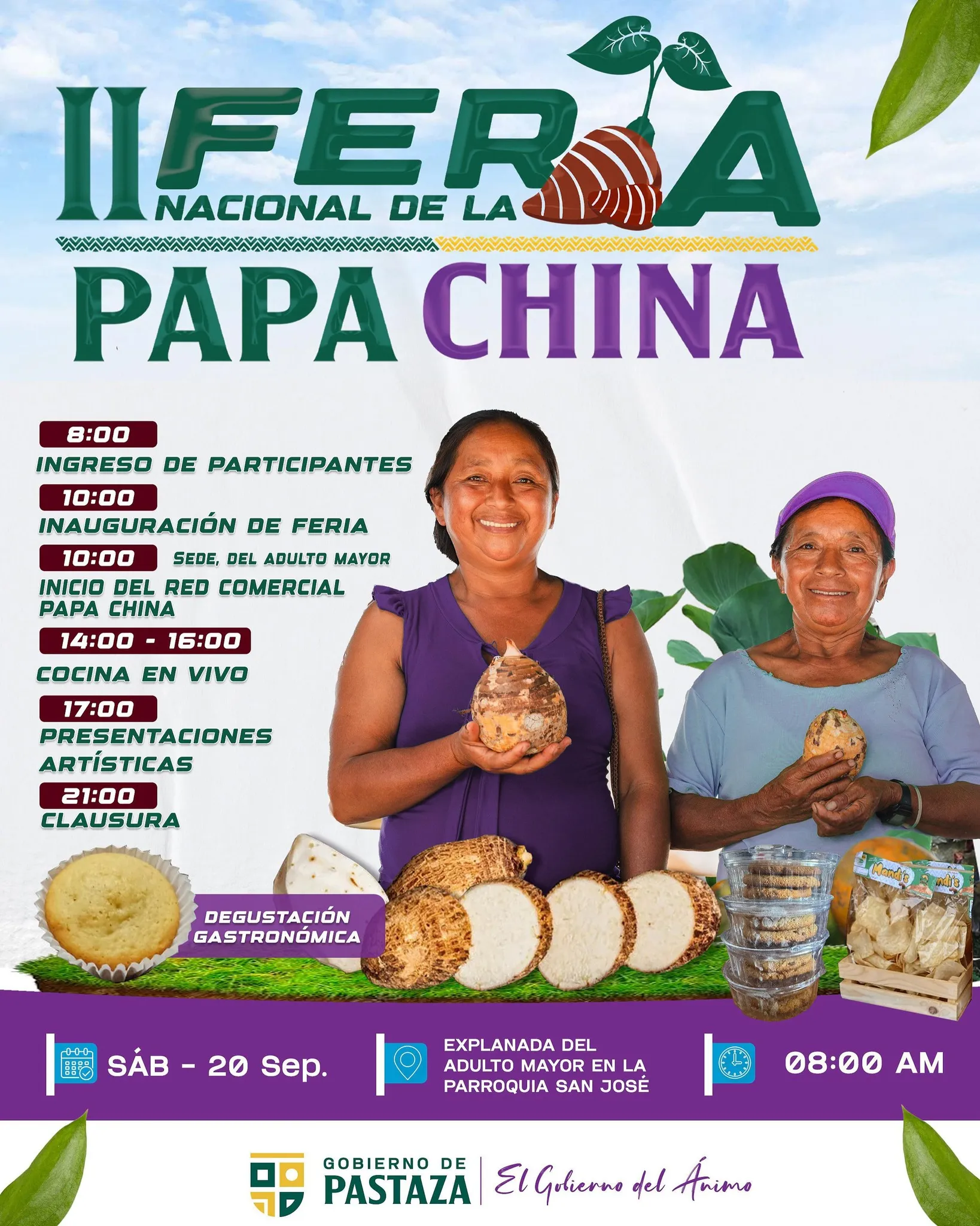 Lee más sobre el artículo Eeeeepaaaaa !!! Se viene la II Feria Nacional de la Papa China!