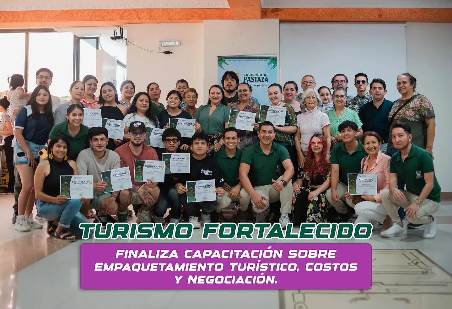 Lee más sobre el artículo TURISMO FORTALECIDO – FINALIZÓ CAPACITACIONES