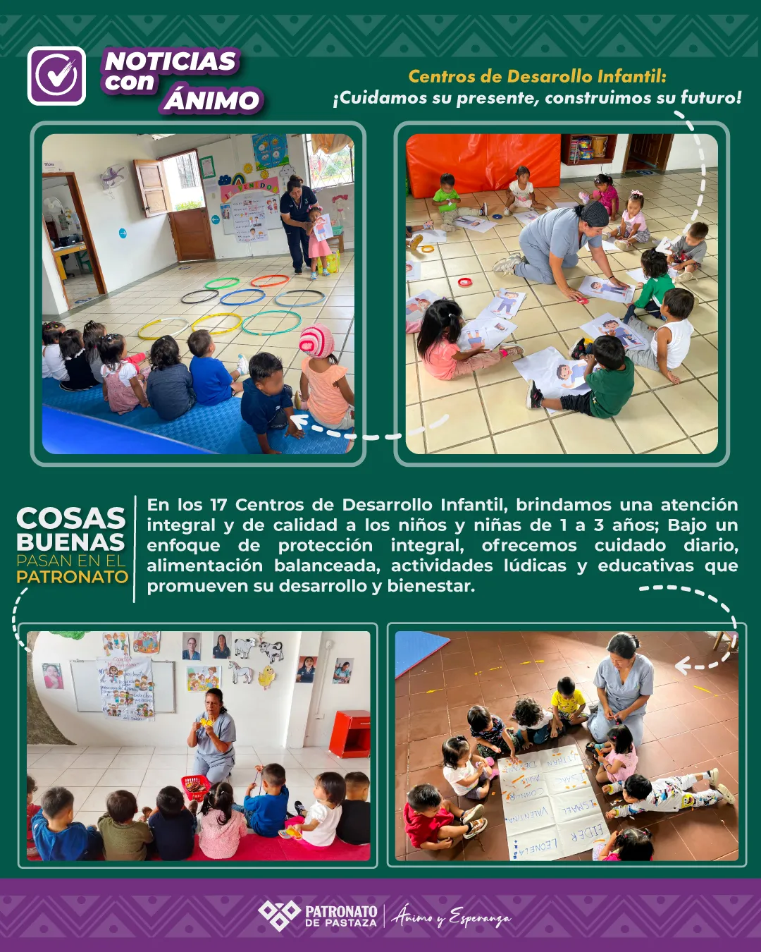 Lee más sobre el artículo Centros de Desarrollo Infantil: espacios seguros para crecer.