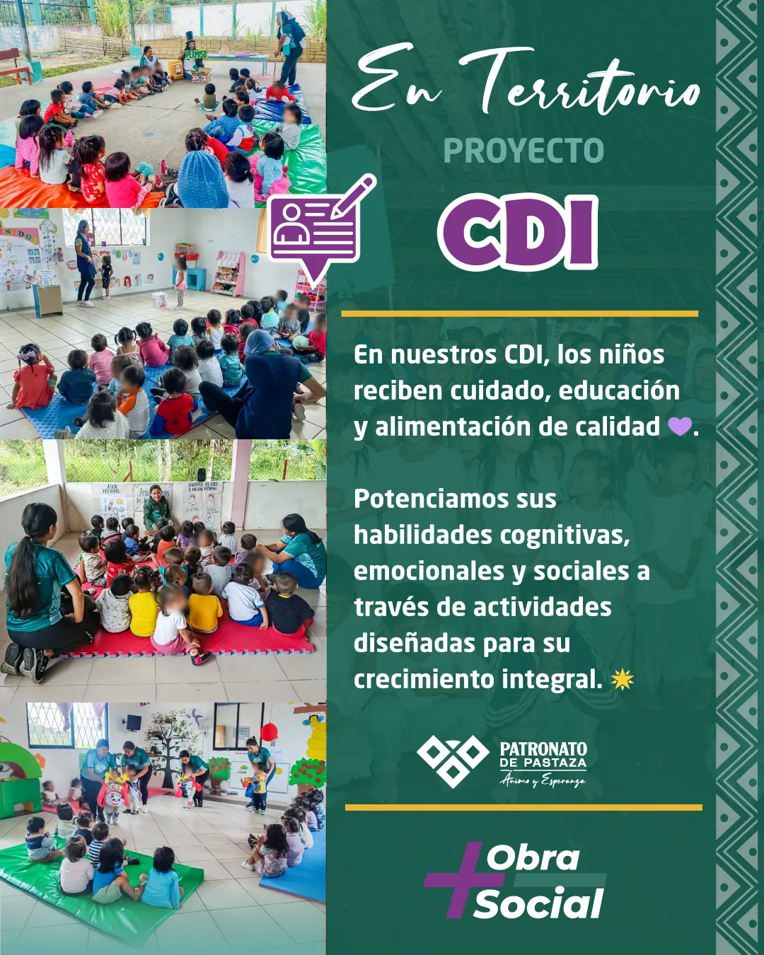 Lee más sobre el artículo Centros de Desarrollo Infantil: espacios seguros para crecer.