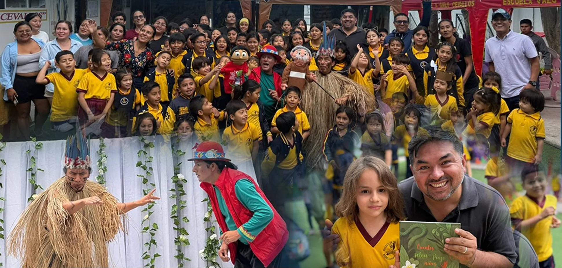 Lee más sobre el artículo Los “Cuentos de la Selva de Puyo para Niños», encantan en el FestiArtes Puerto López