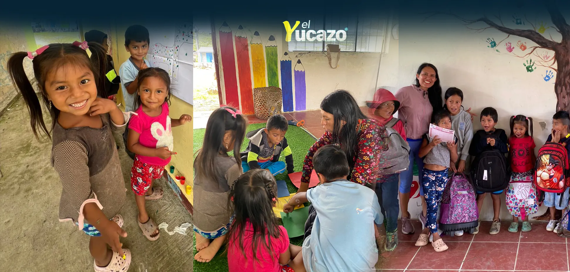 Lee más sobre el artículo ¡JÓVENES TRANSFORMAN LA EDUCACIÓN RURAL EN PASTAZA!FUNDACIÓN LA HORMIGA RENUEVA LA ESCUELA SIMÓN BOLÍVAR
