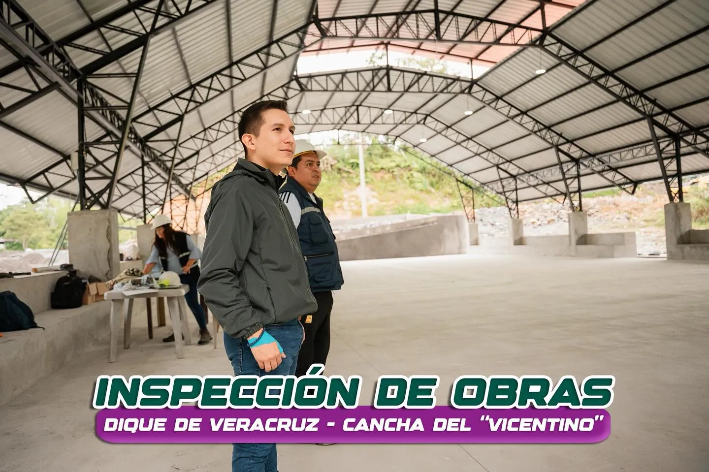 Lee más sobre el artículo Avanzan la repotenciación del Dique de Veracruz y la Cancha Sintética de San Vicente Ferrer: obras que transforman y generan ánimo en Pastaza.