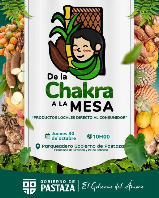 Lee más sobre el artículo Es hoy, es hoy! De la Chakra a la Mesa en Puyo
