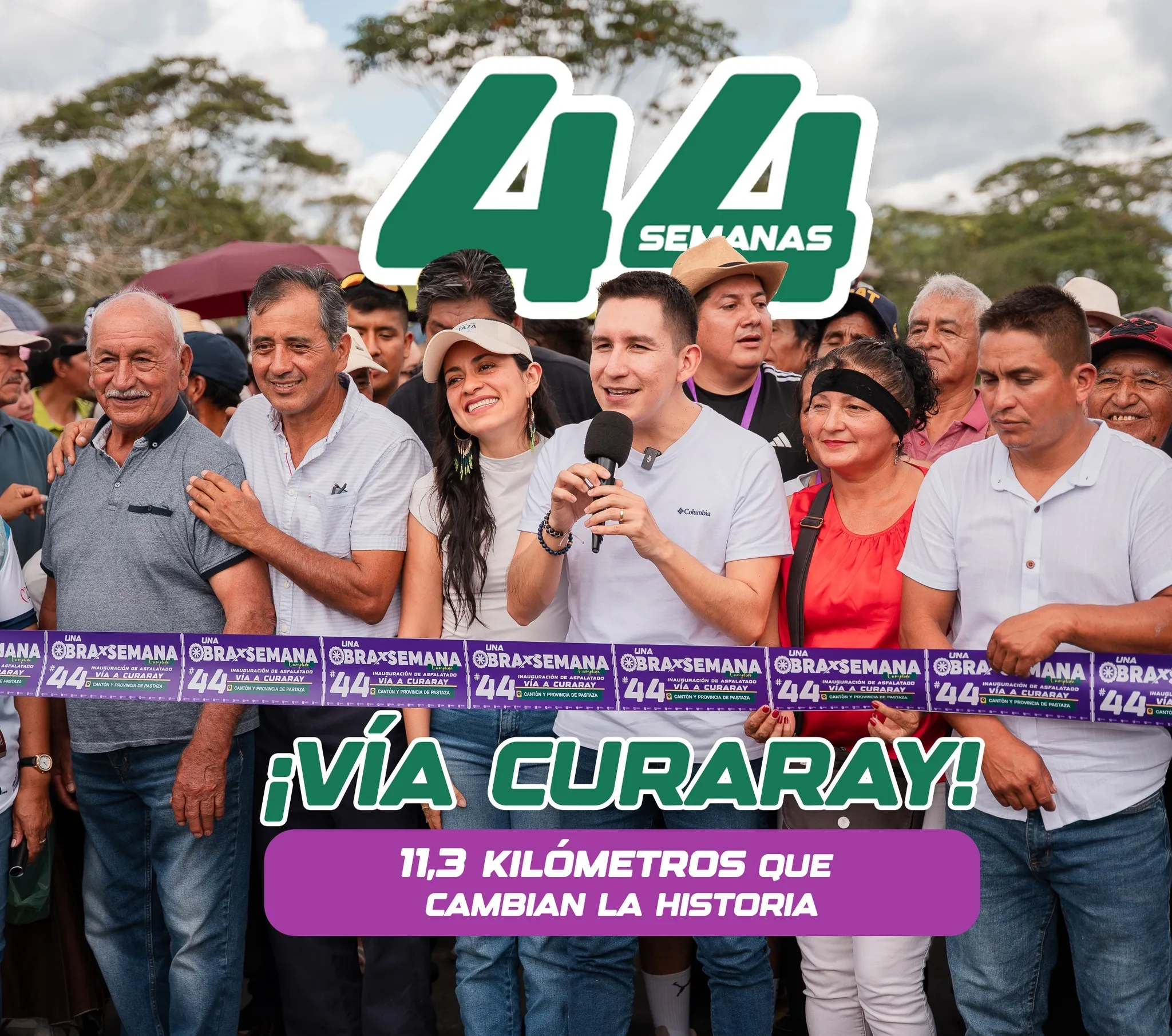 Lee más sobre el artículo VÍA A CURARAY 11.3KM QUE CAMBIAN HISTORIA