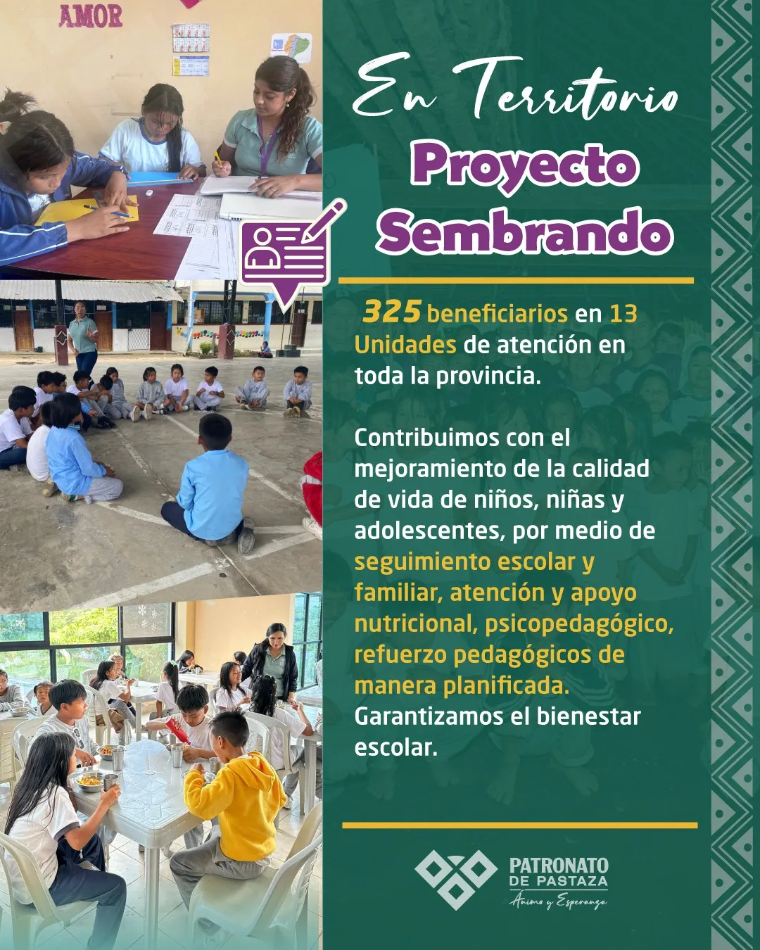 Lee más sobre el artículo EN TERRITORIO – PROYECTO SEMBRANDO