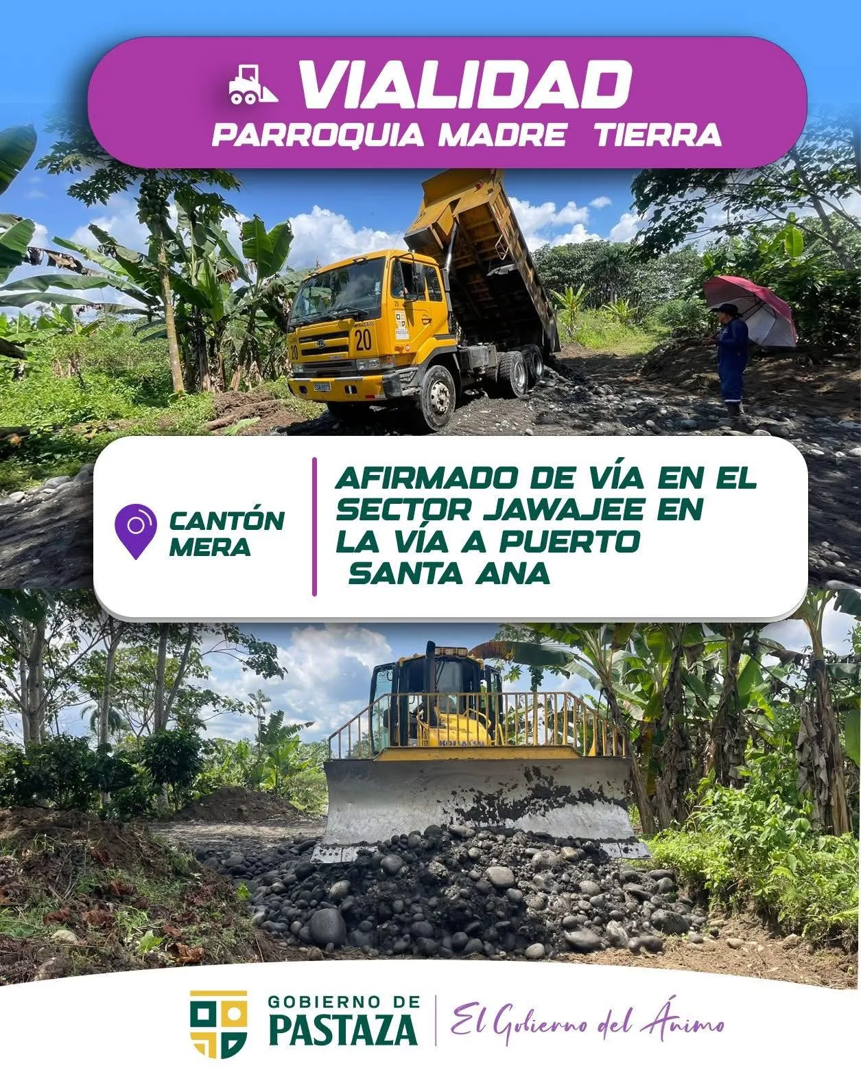 Lee más sobre el artículo Proyecto de mejoramiento vial en el sector Jawajee