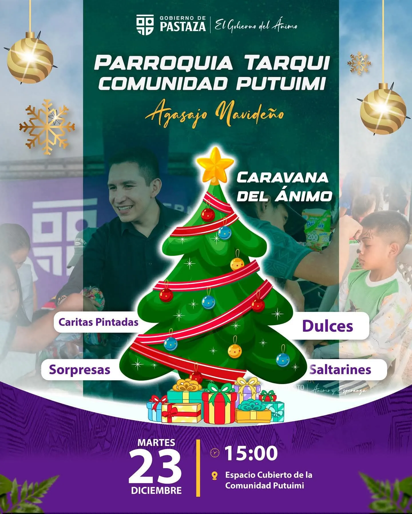 Lee más sobre el artículo Invitación a Agasajo Navideño – Comunidad Putuimi