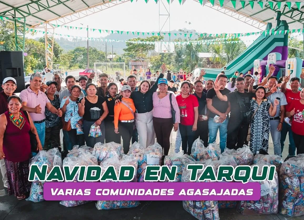 Lee más sobre el artículo NAVIDAD EN TARQUI VARIAS COMUNIDADES AGASAJADAS.