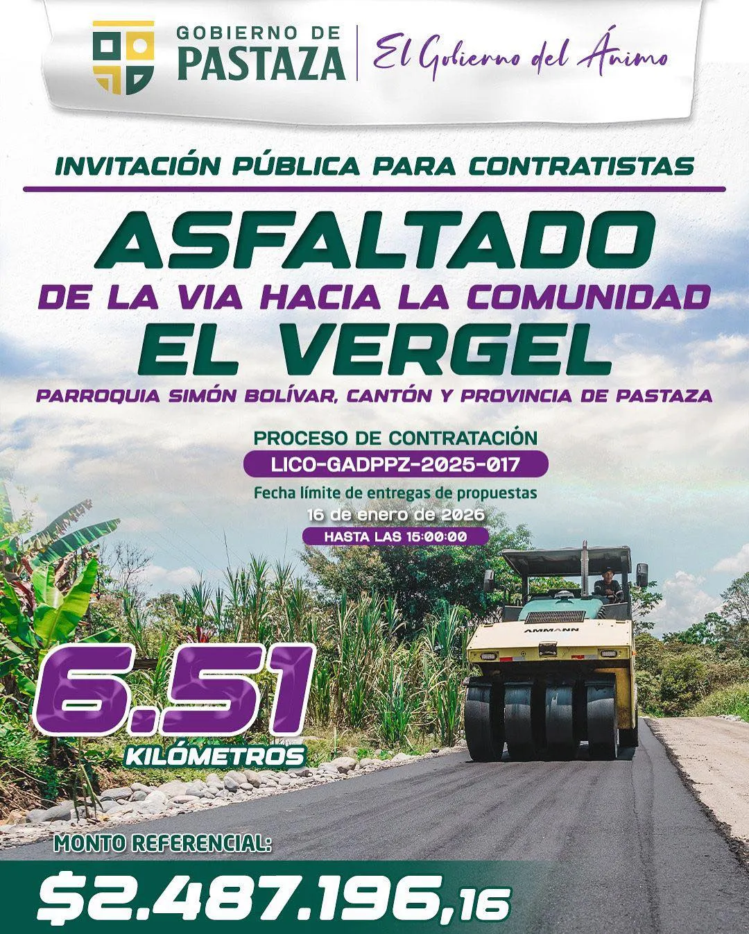 Lee más sobre el artículo INVITACIÓN PÚBLICA PARA CONTRATISTAS