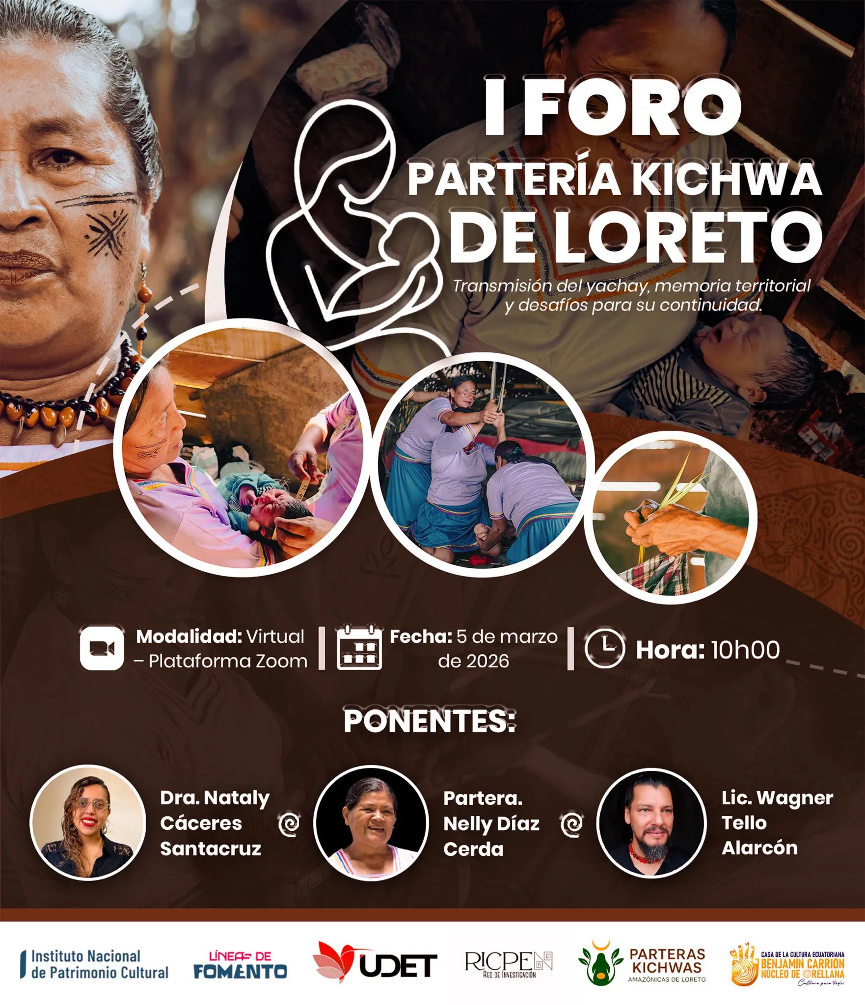 Lee más sobre el artículo I FORO DE PARTERÍA KICHWA DE LORETO