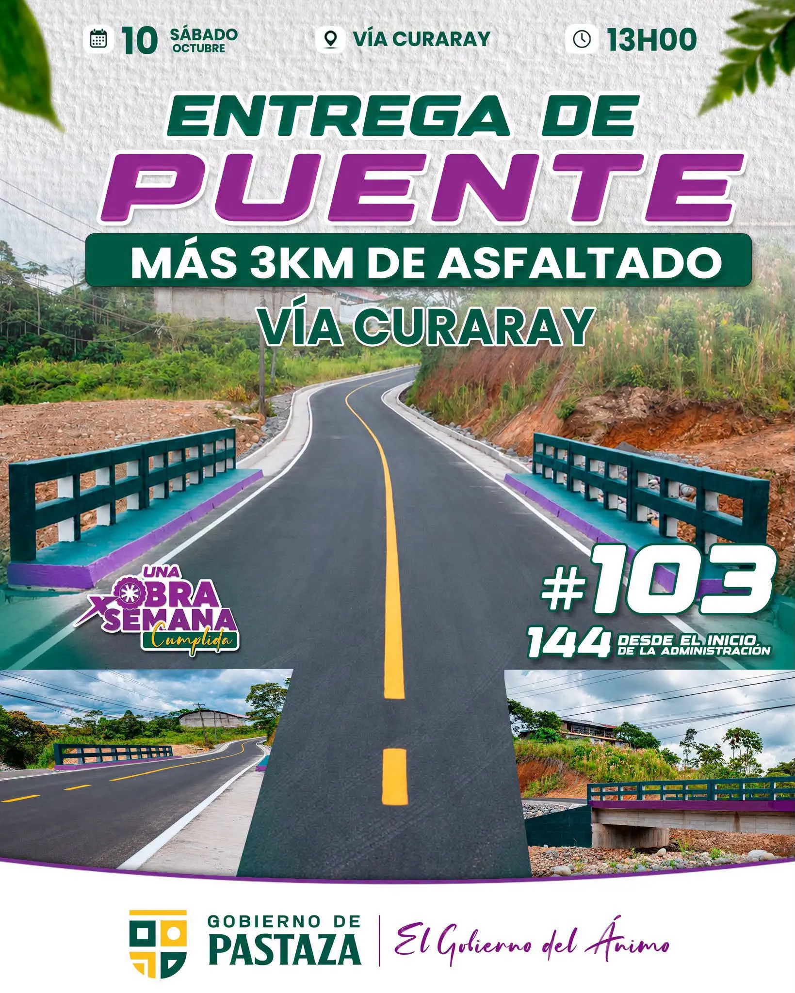 Lee más sobre el artículo Un total cambio para la vía Curaray.