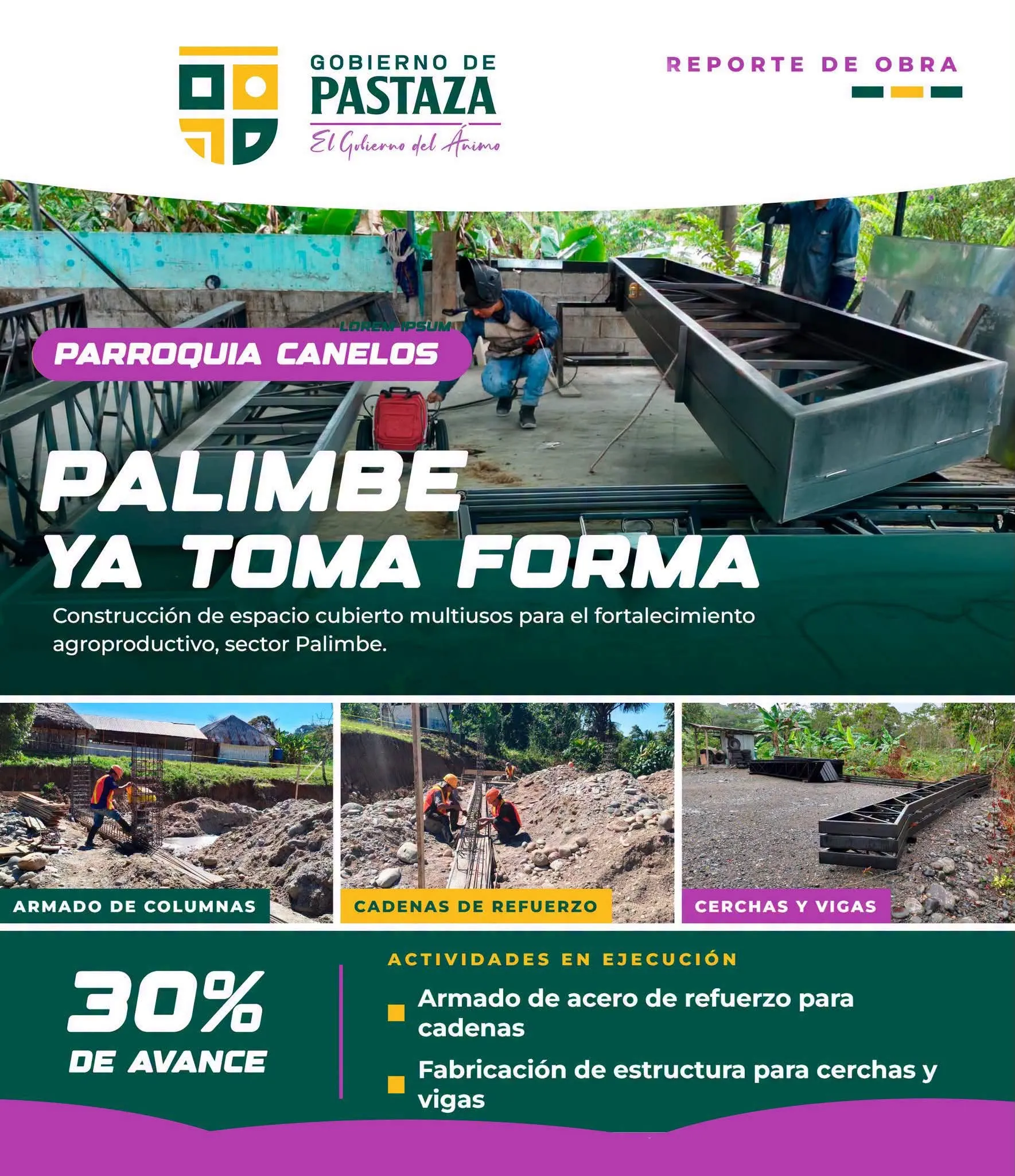 Lee más sobre el artículo PALIMBE VA TOMANDO FORMA.